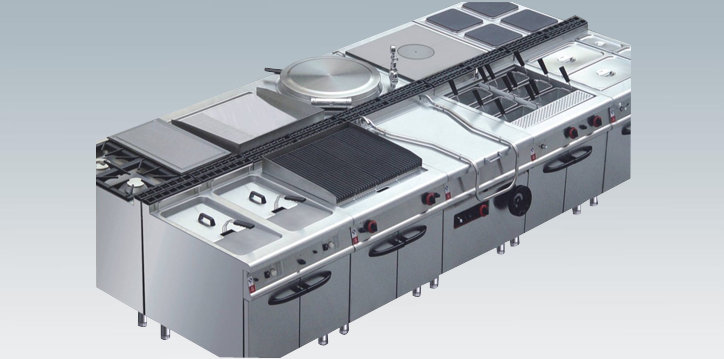 豪华立式组合炉